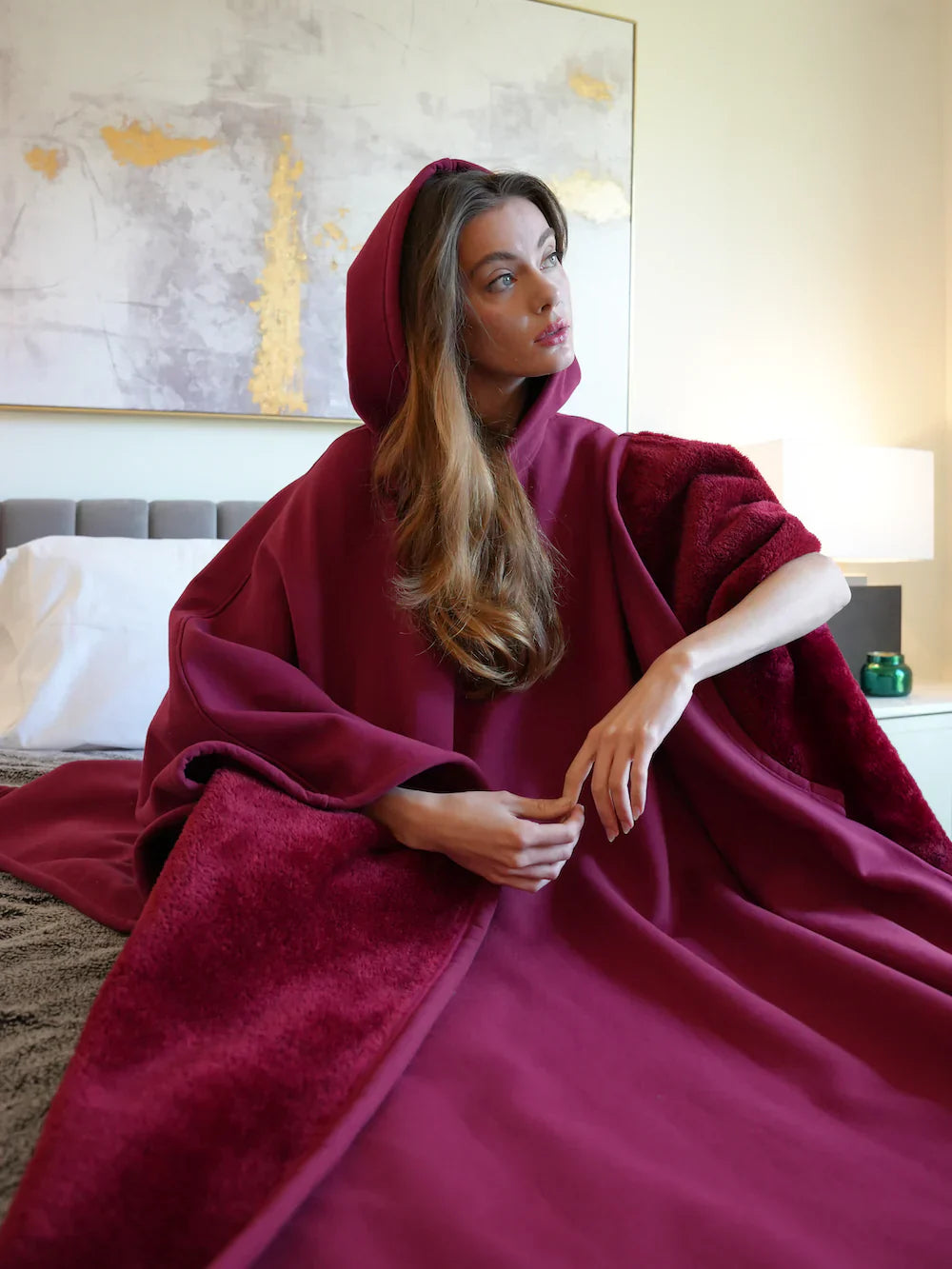 Eden Hoodie Blanket – Jouw Cocoon van Comfort Unisex