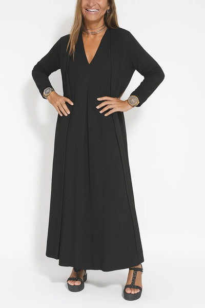 Lyvazza™ - Elegant long dress + matching cardigan FREE