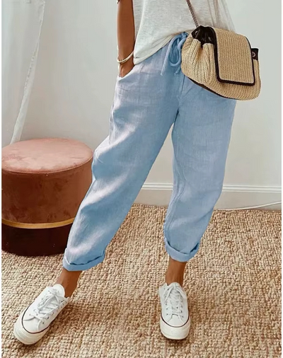 Lynslinnen -  Elin linnen broek