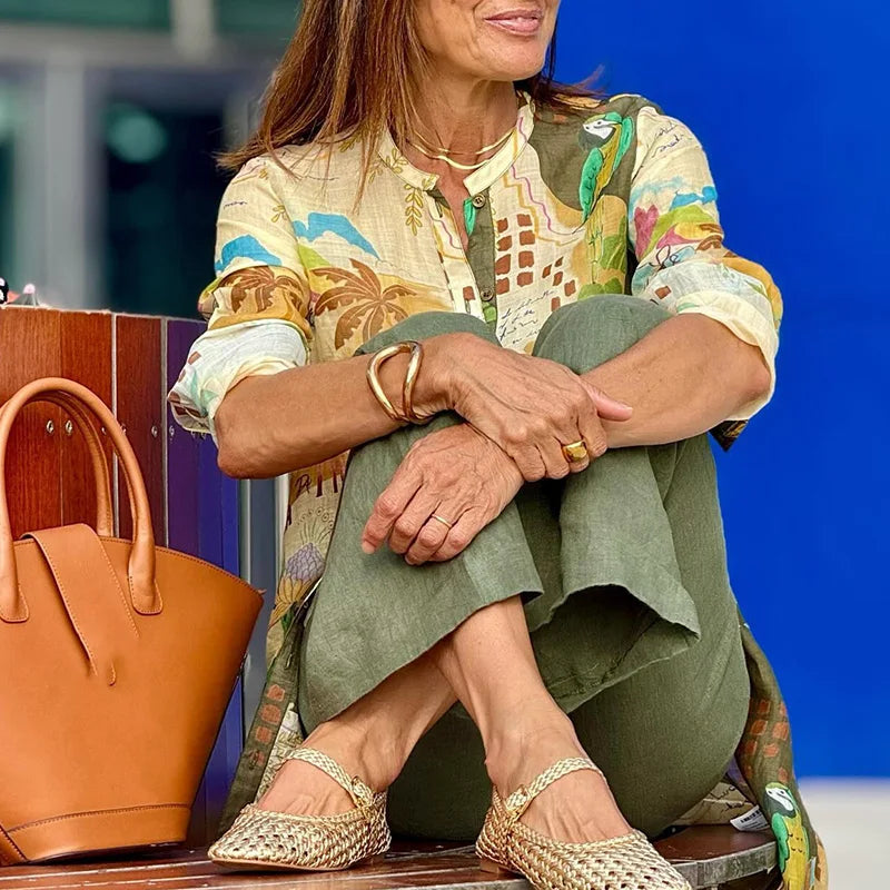 Jessica | Linnen Co-ord Set