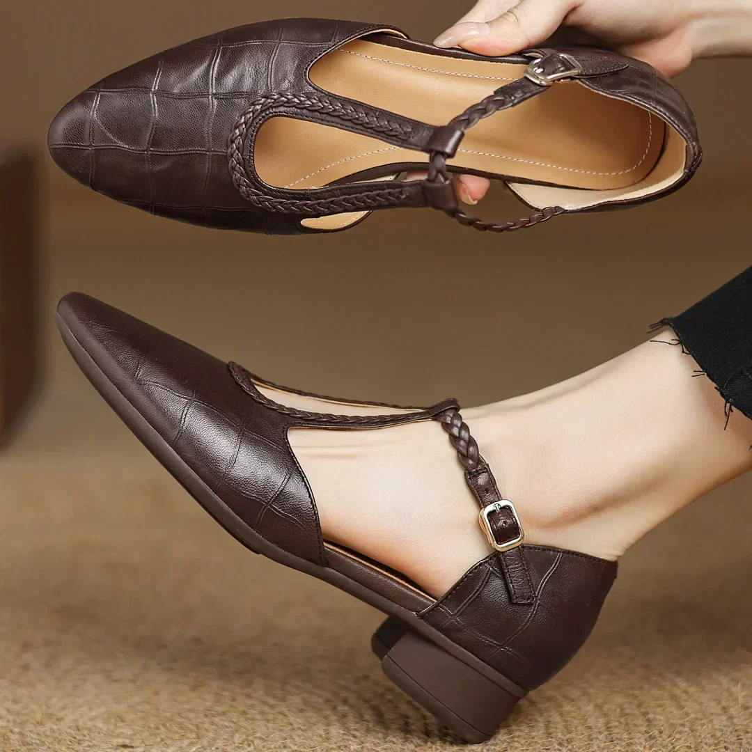 Elena™ | Orthopaedic Leather Shoes — By Mezory-London